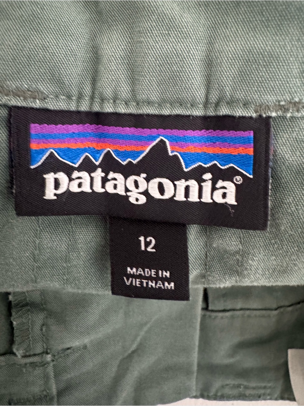 Patagonia W's Venga Rock Pants Style # 83086 Green Women's 12 Outdoors - Picture 8 of 14